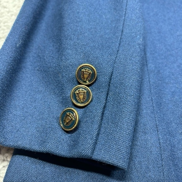 Pendleton Blazer Womens 12 Wool Vintage Classic Academia Office Work Business - Picture 6 of 7